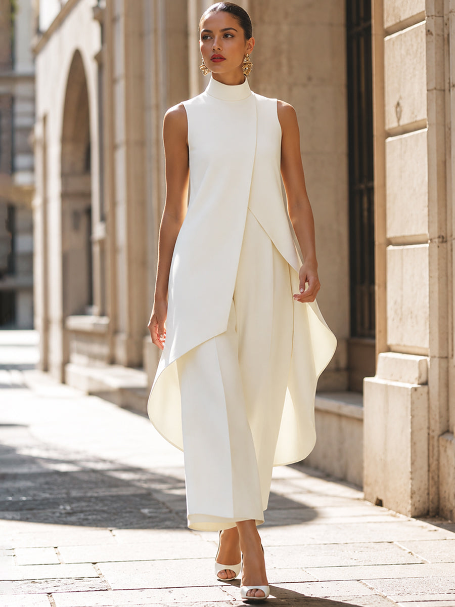 Catalina - Elegante lange jumpsuit met een mooie, vloeiende pasvorm