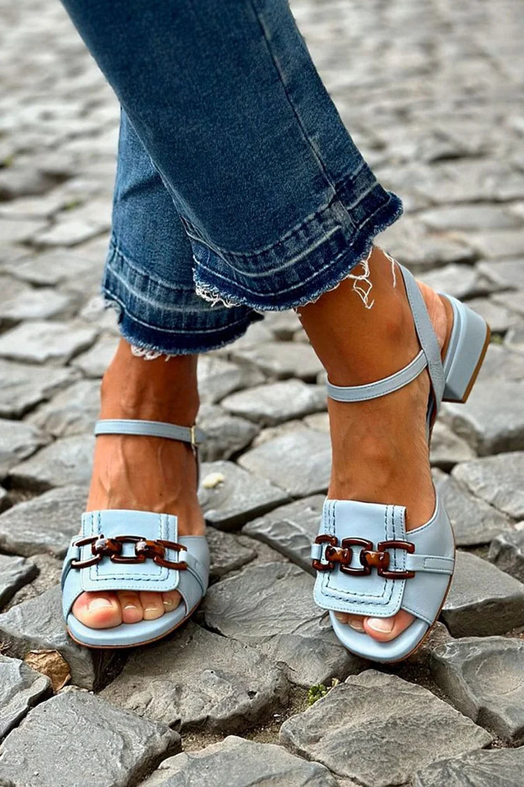 Azzurra | Sandalen met kust-elegantie