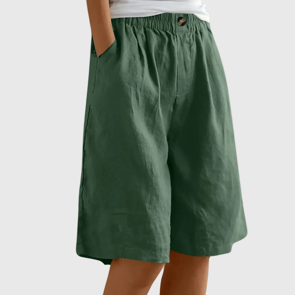 Anne | Ruime, Comfortabele Shorts met Elastische Taille