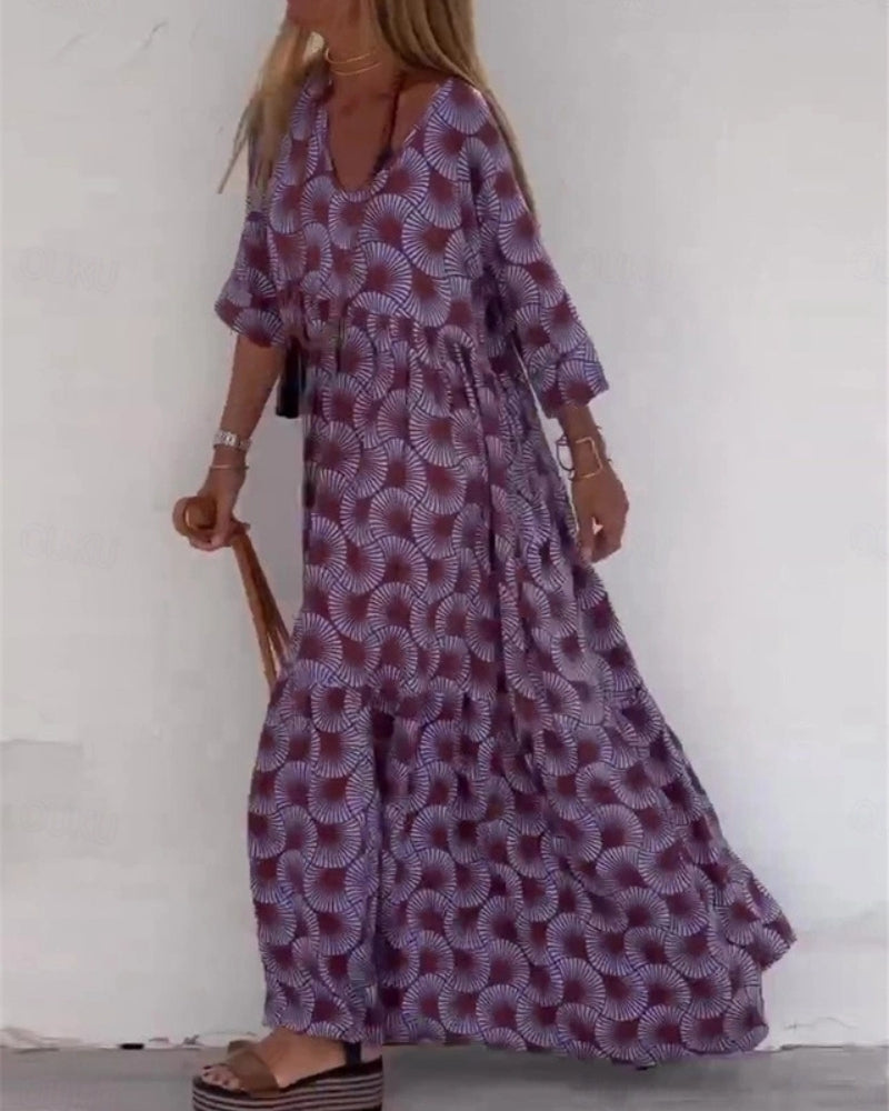 Violette™ — Elegante Bohemian Maxi-jurk