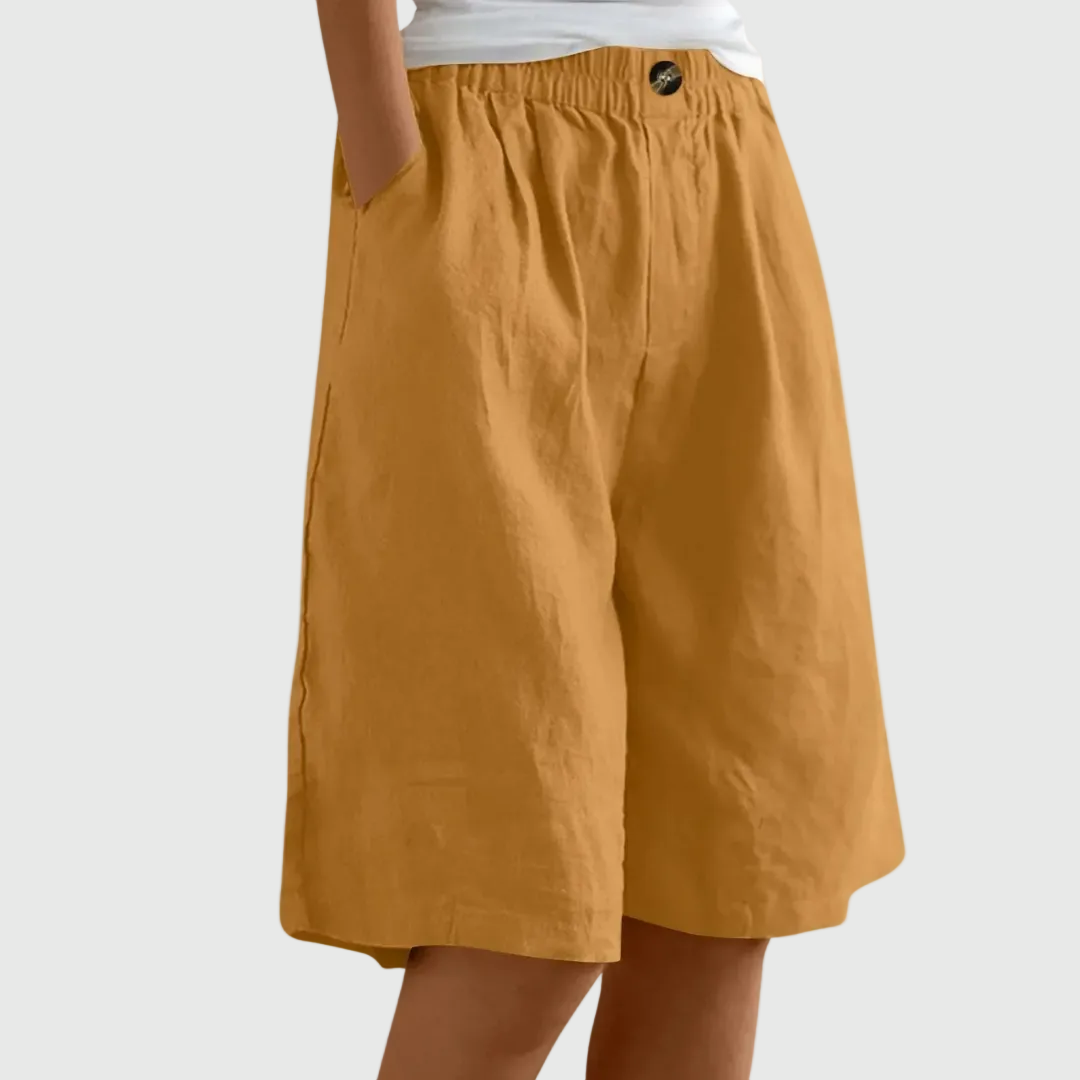 Anne | Ruime, Comfortabele Shorts met Elastische Taille