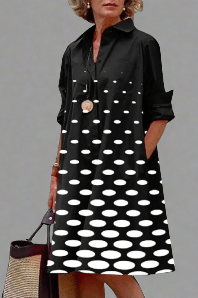 Perle | Elegante midi-jurk