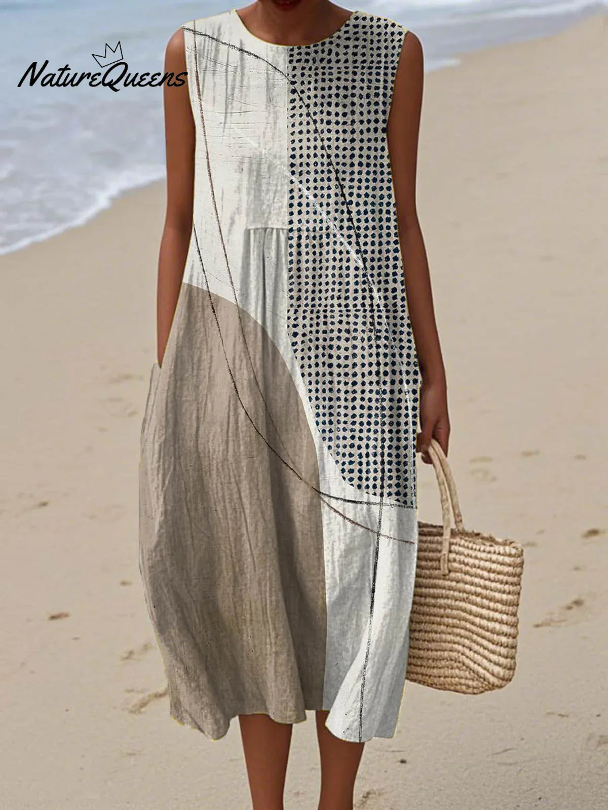 Noémie | Asymmetrisch Artistieke Jurk