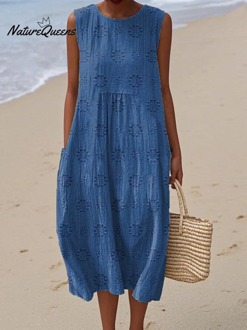 Élodie | Geborduurde Rijgvrije Jurk