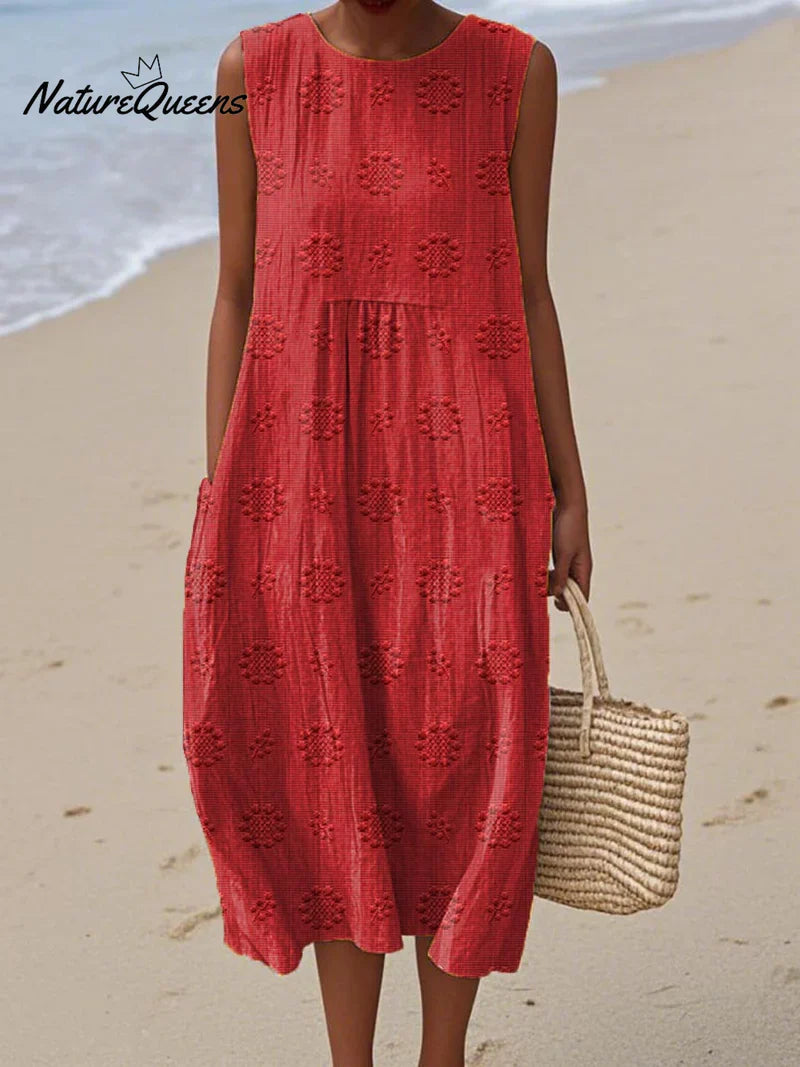 Élodie | Geborduurde Rijgvrije Jurk