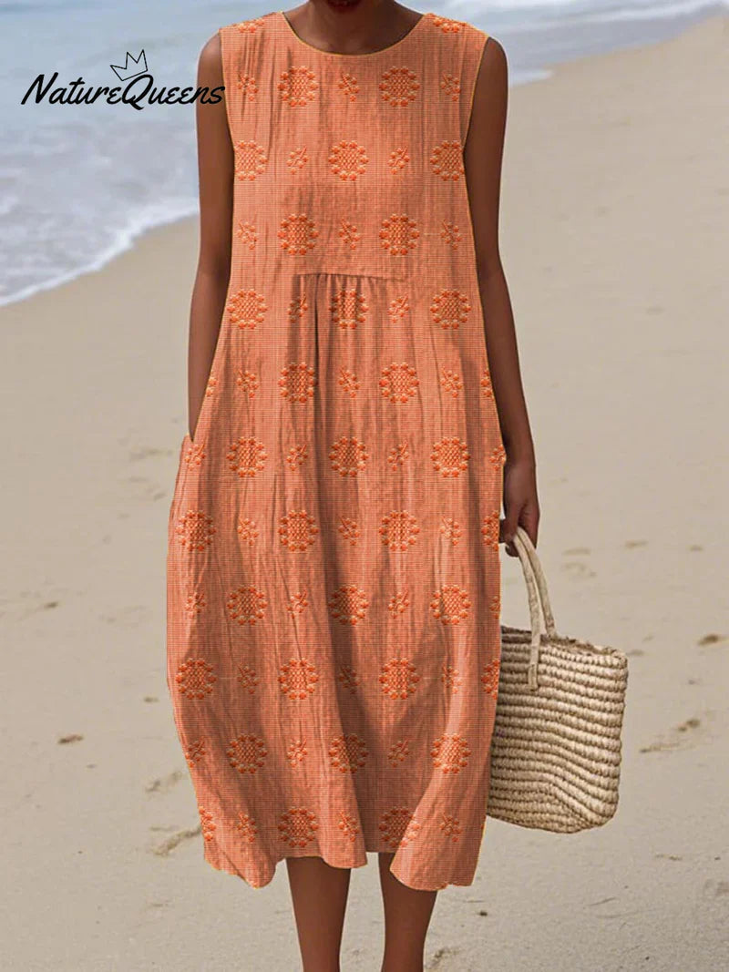 Élodie | Geborduurde Rijgvrije Jurk