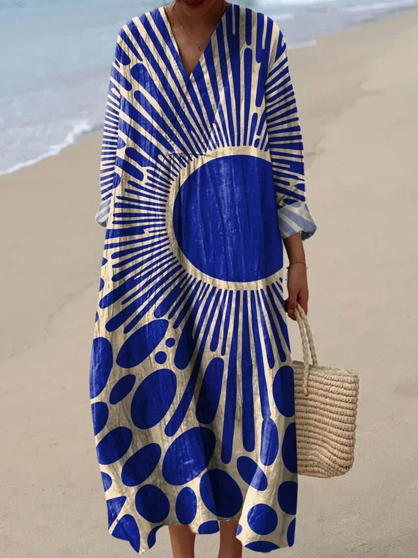 Alizée | Grafische Zonnejurk