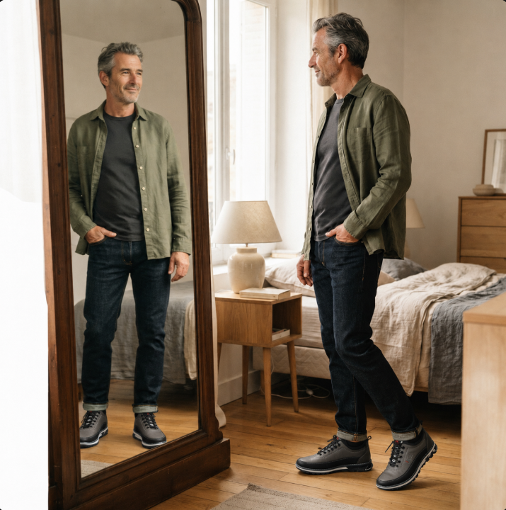 Arthur | Heren Sneakers met Snelle Veters
