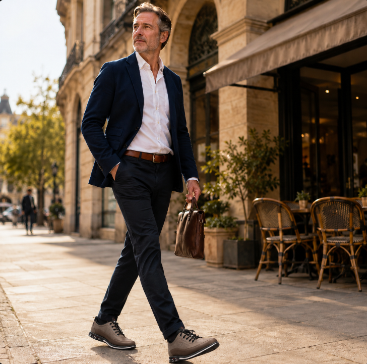 Arthur | Heren Sneakers met Snelle Veters