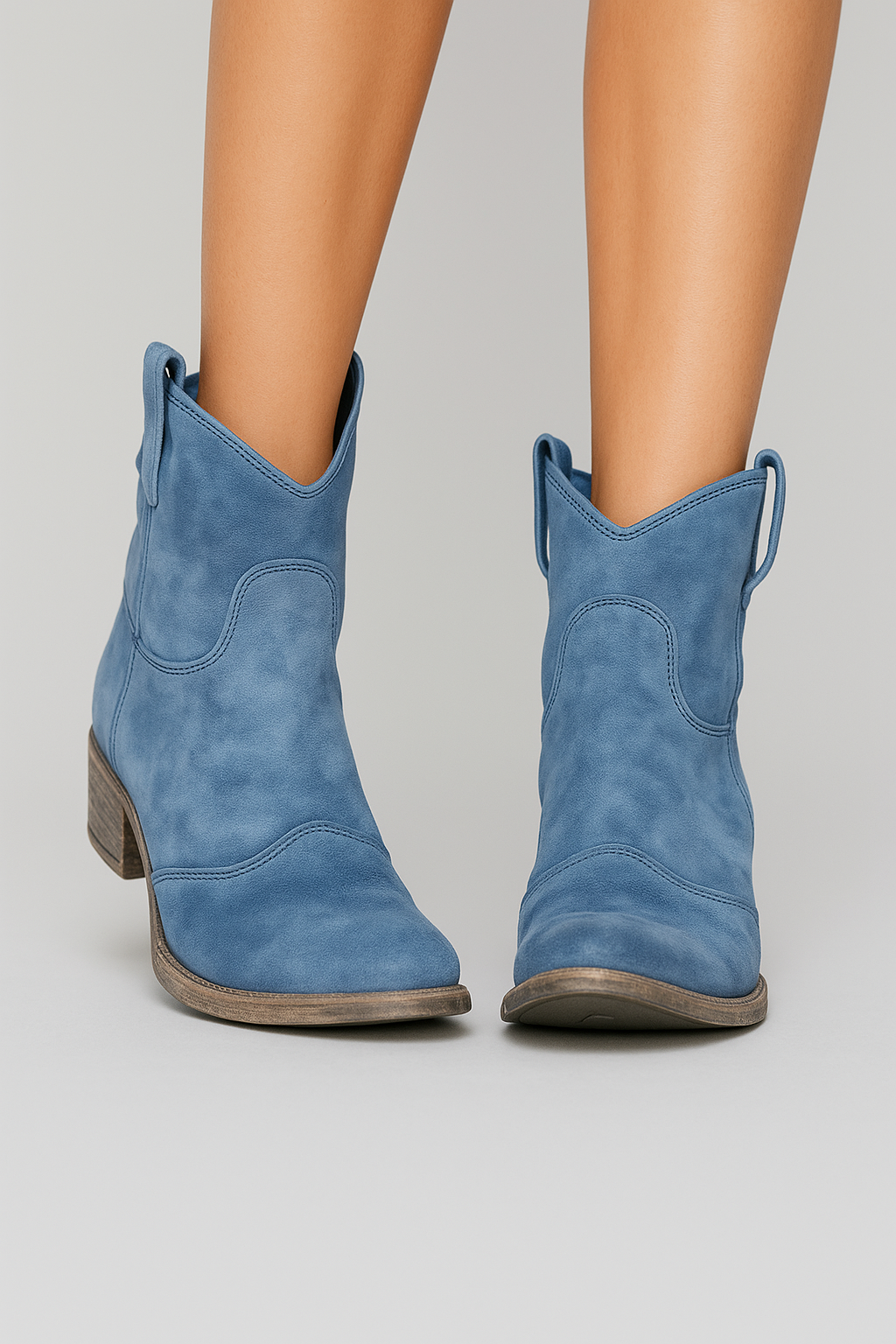 Thalia™ — Vintage Cowboy Enkellaarzen