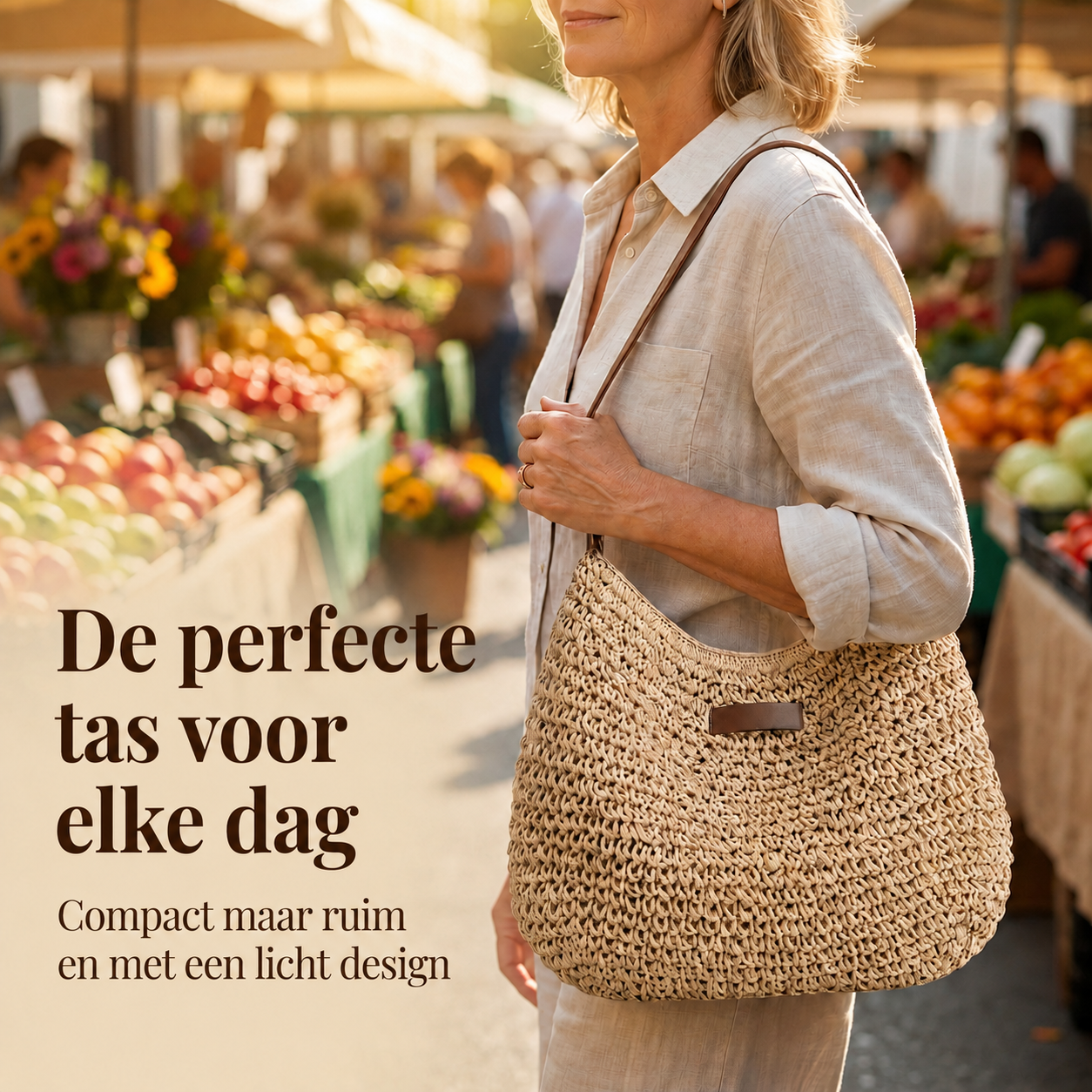 Noelle | Elegant Woven Bag