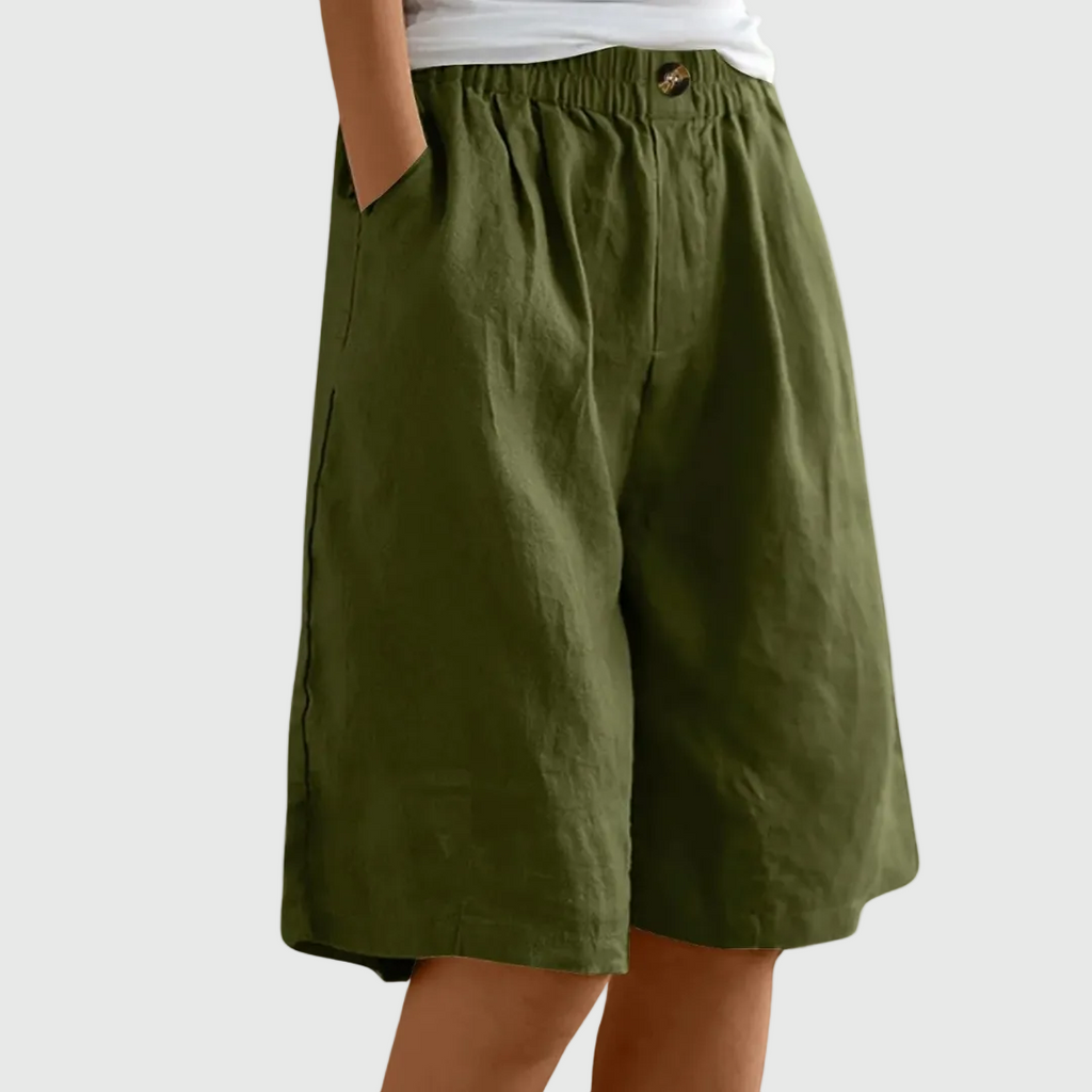 Anne | Ruime, Comfortabele Shorts met Elastische Taille