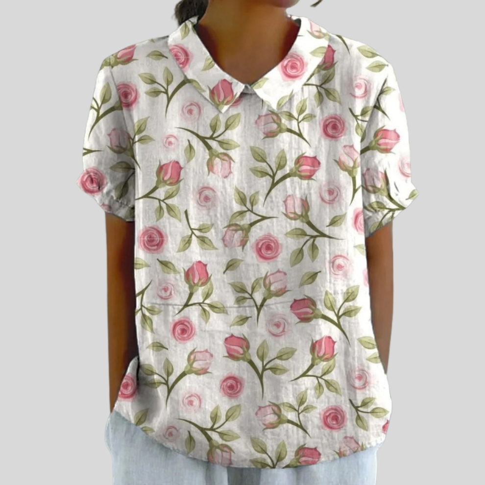 Elegante en comfortabele bloementop