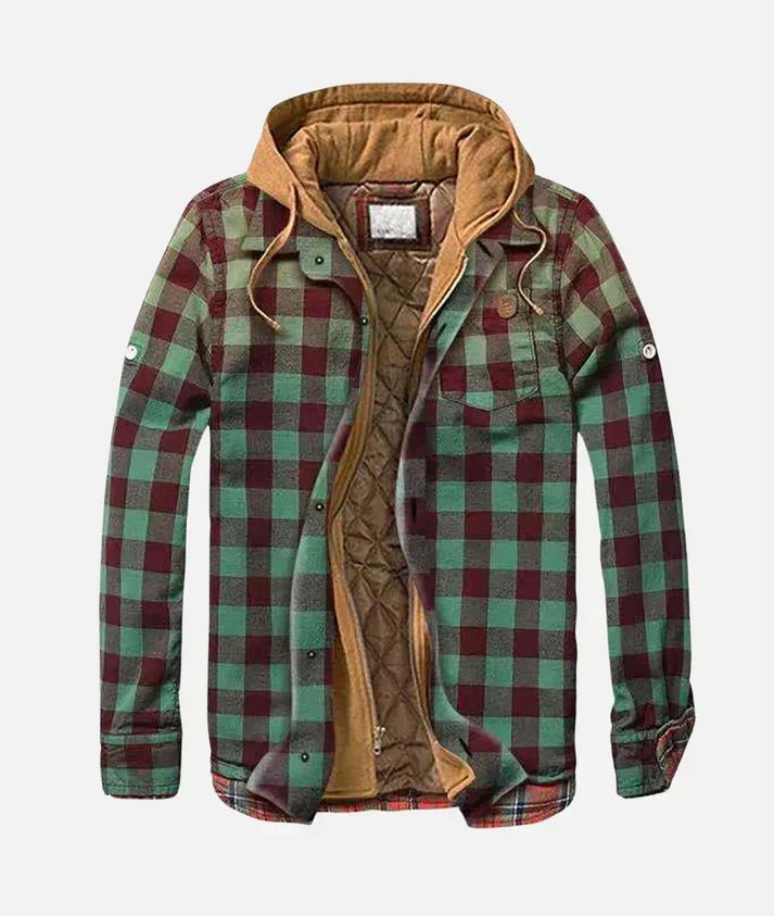 Varel | Patchwork blazer met ruitpatroon