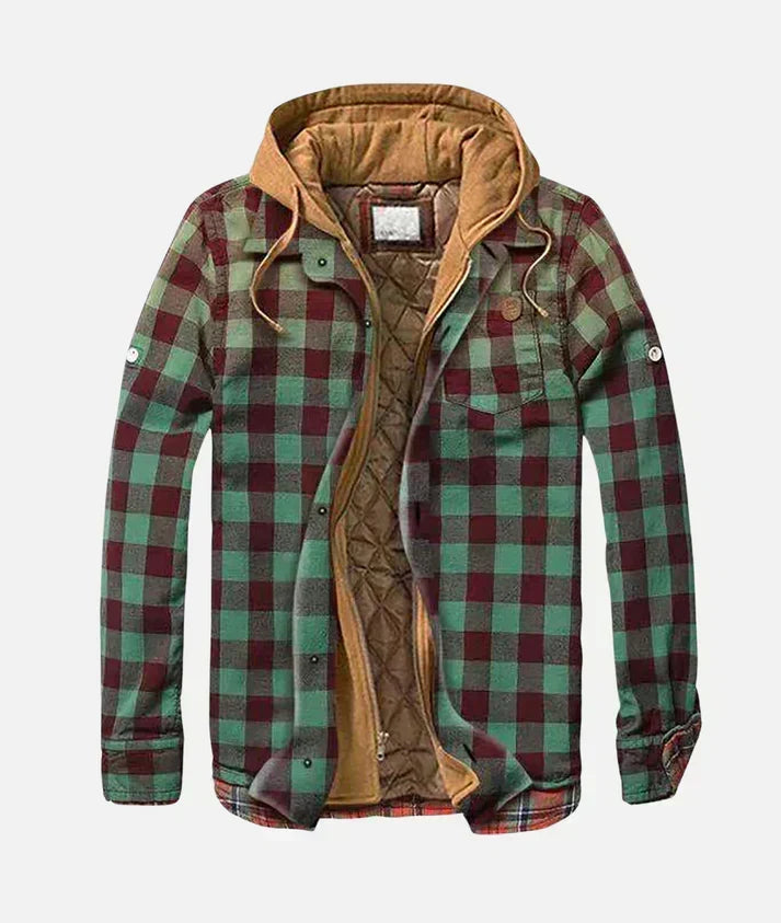 Varel | Patchwork blazer met ruitpatroon