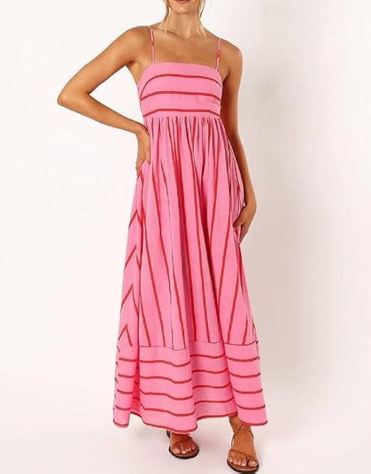 Rosa™ — Sunset Vibes Maxi Jurk