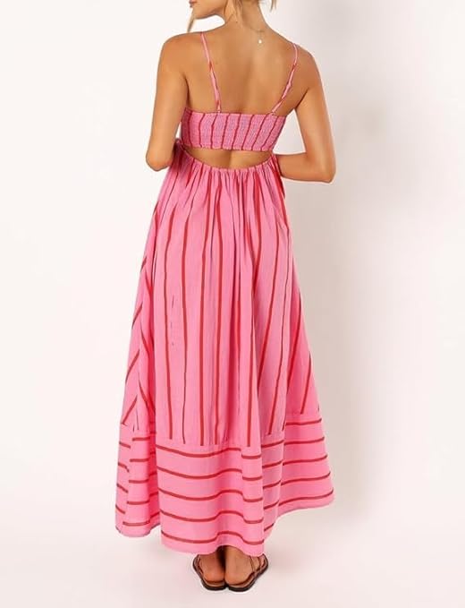 Rosa™ — Sunset Vibes Maxi Jurk