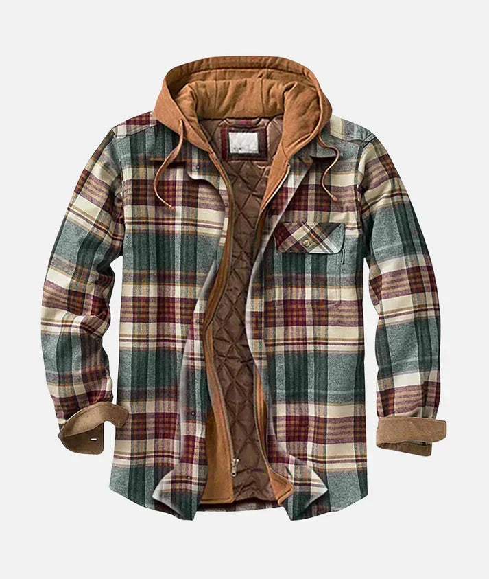 Varel | Patchwork blazer met ruitpatroon