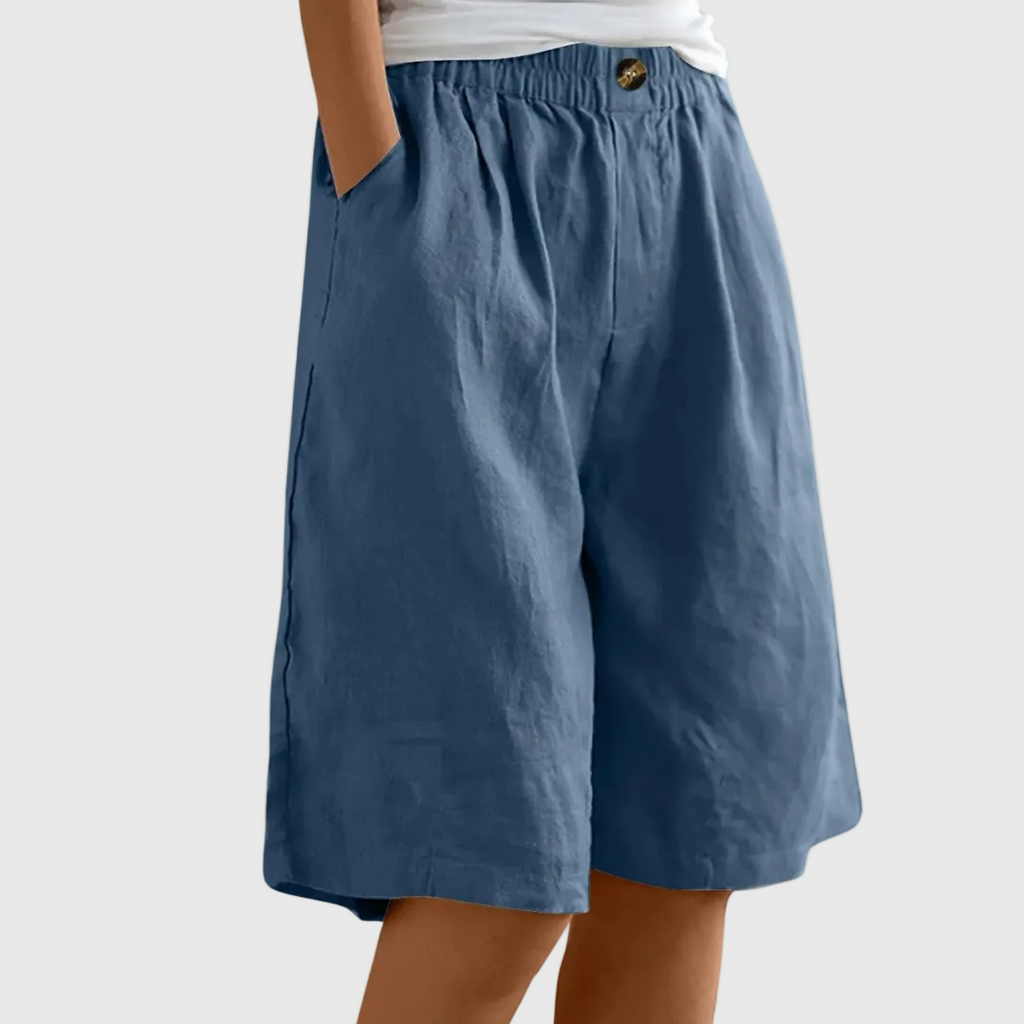 Anne | Ruime, Comfortabele Shorts met Elastische Taille