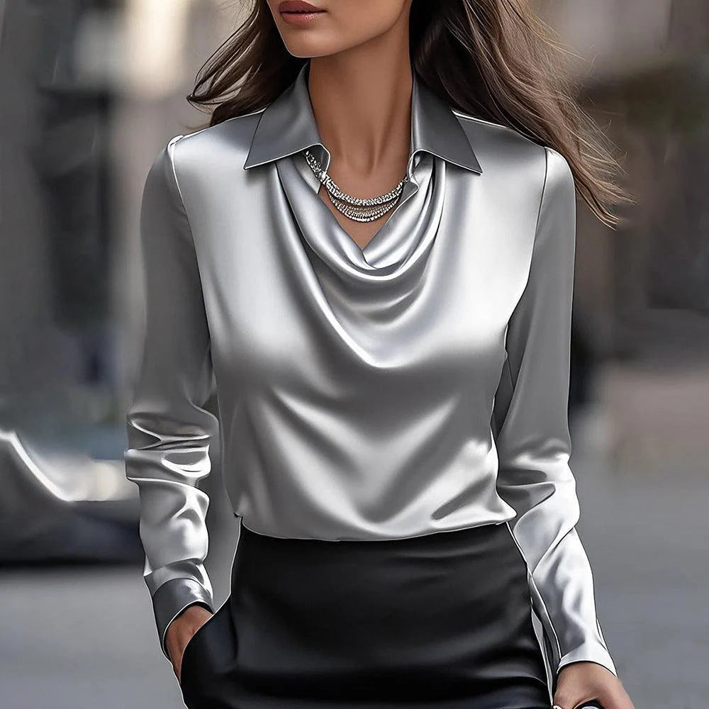 Lumina™ — Glanzende Blouse