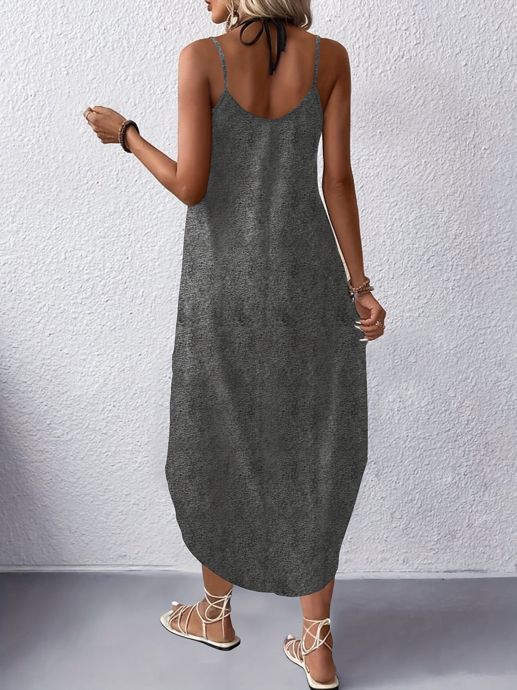 Élisa™ — Sexy Halterjurk met Print