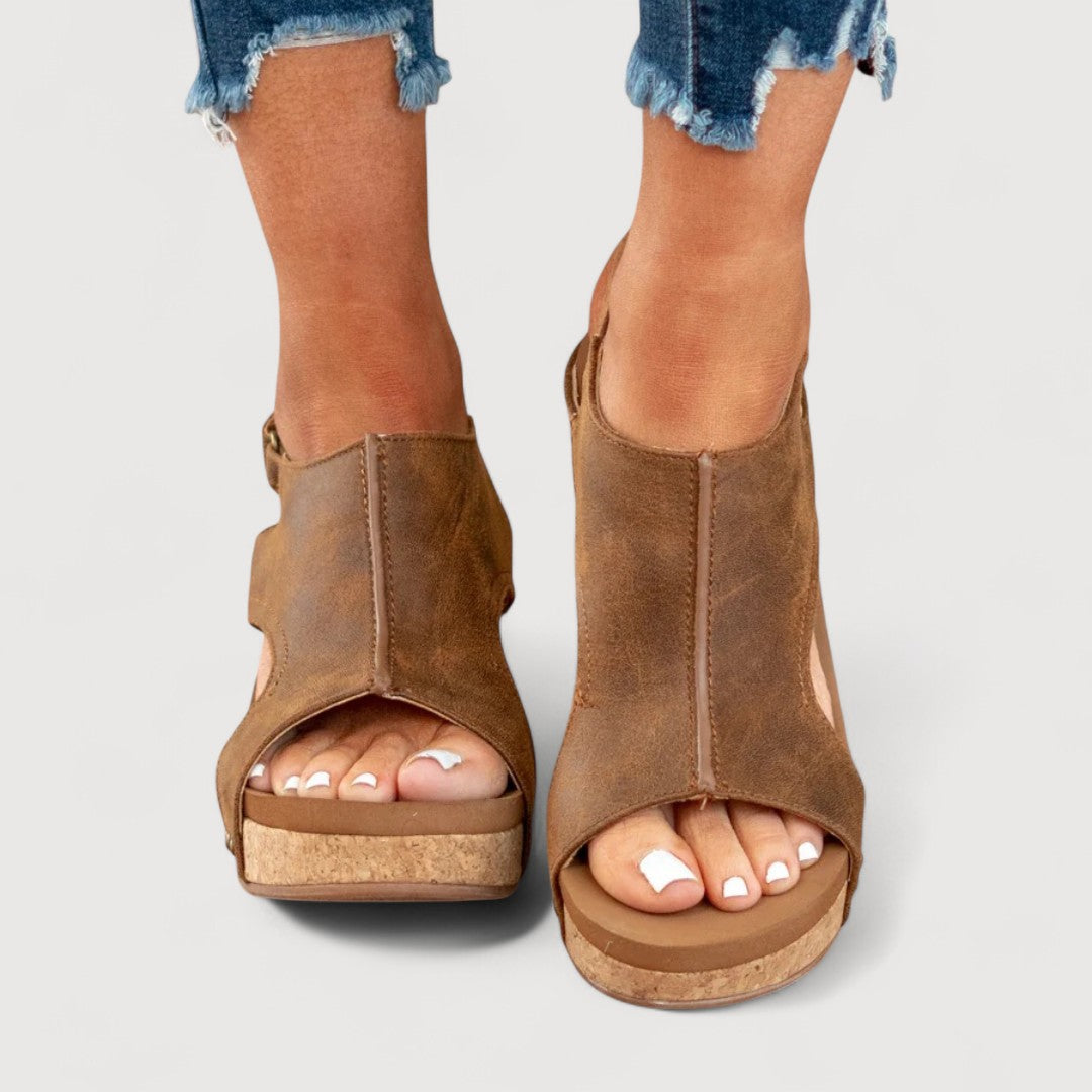 Miralys™ — Stijlvolle Sleehak Sandalen