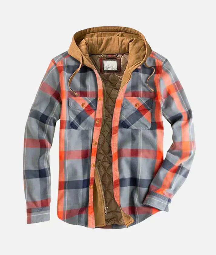 Varel | Patchwork blazer met ruitpatroon