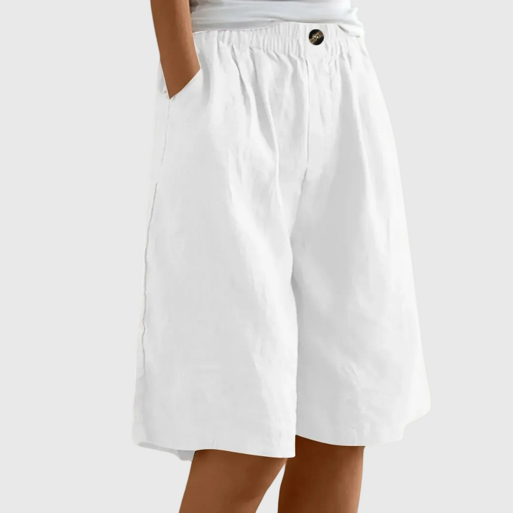 Anne | Ruime, Comfortabele Shorts met Elastische Taille