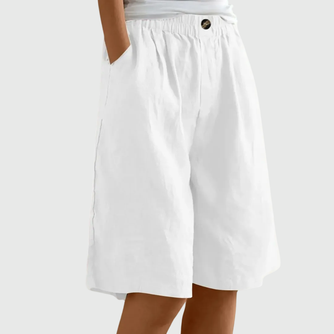 Anne | Ruime, Comfortabele Shorts met Elastische Taille