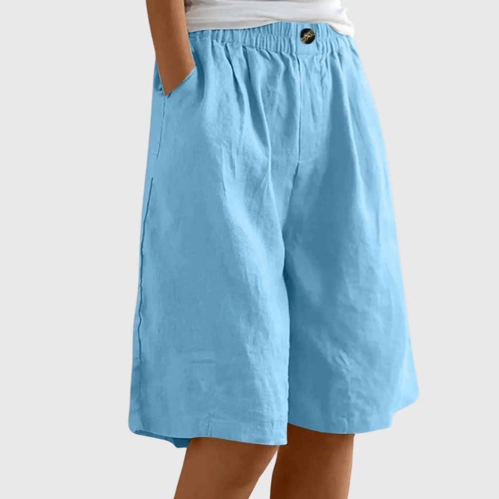 Anne | Ruime, Comfortabele Shorts met Elastische Taille