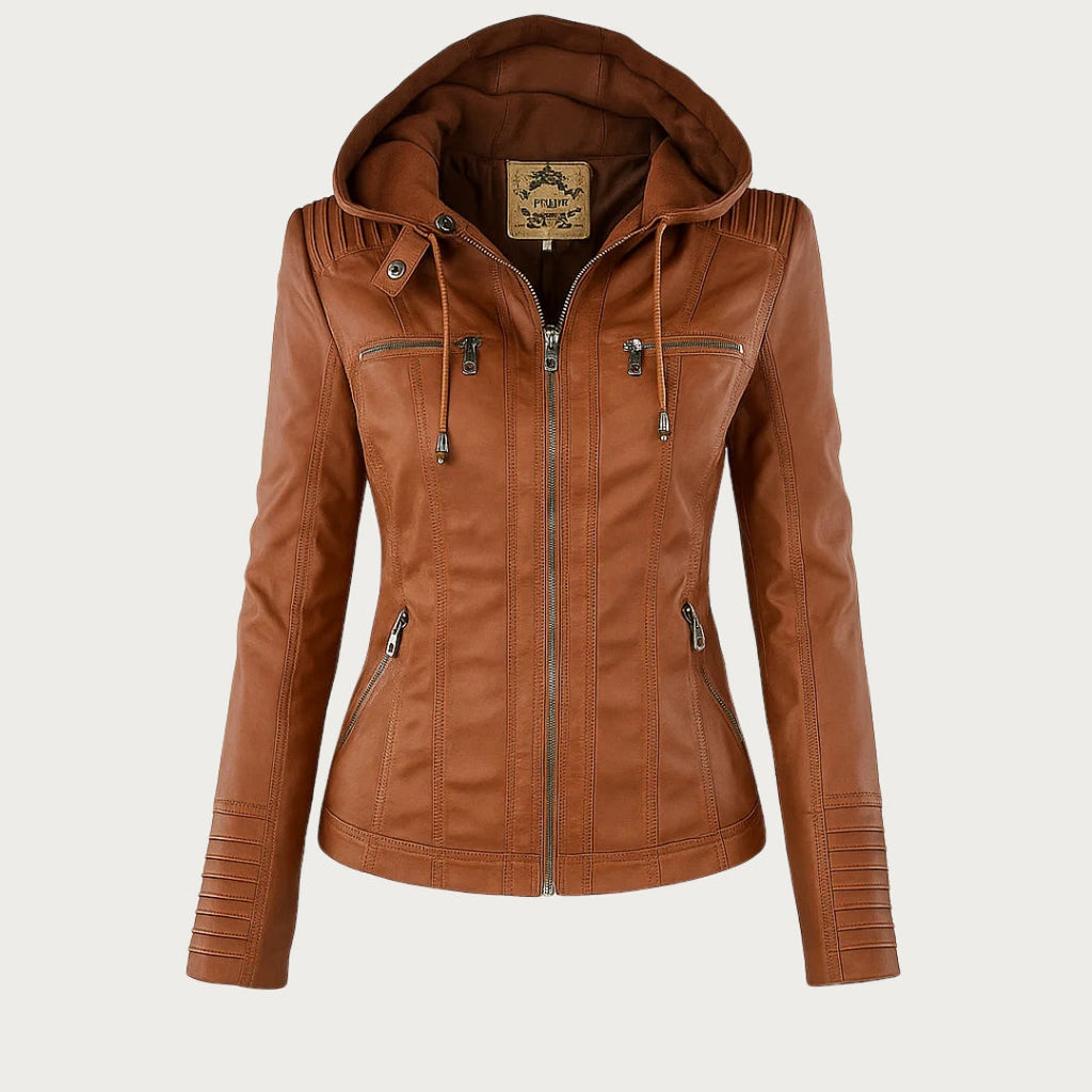 Aveline | Robuust en Elegant Leren Jack