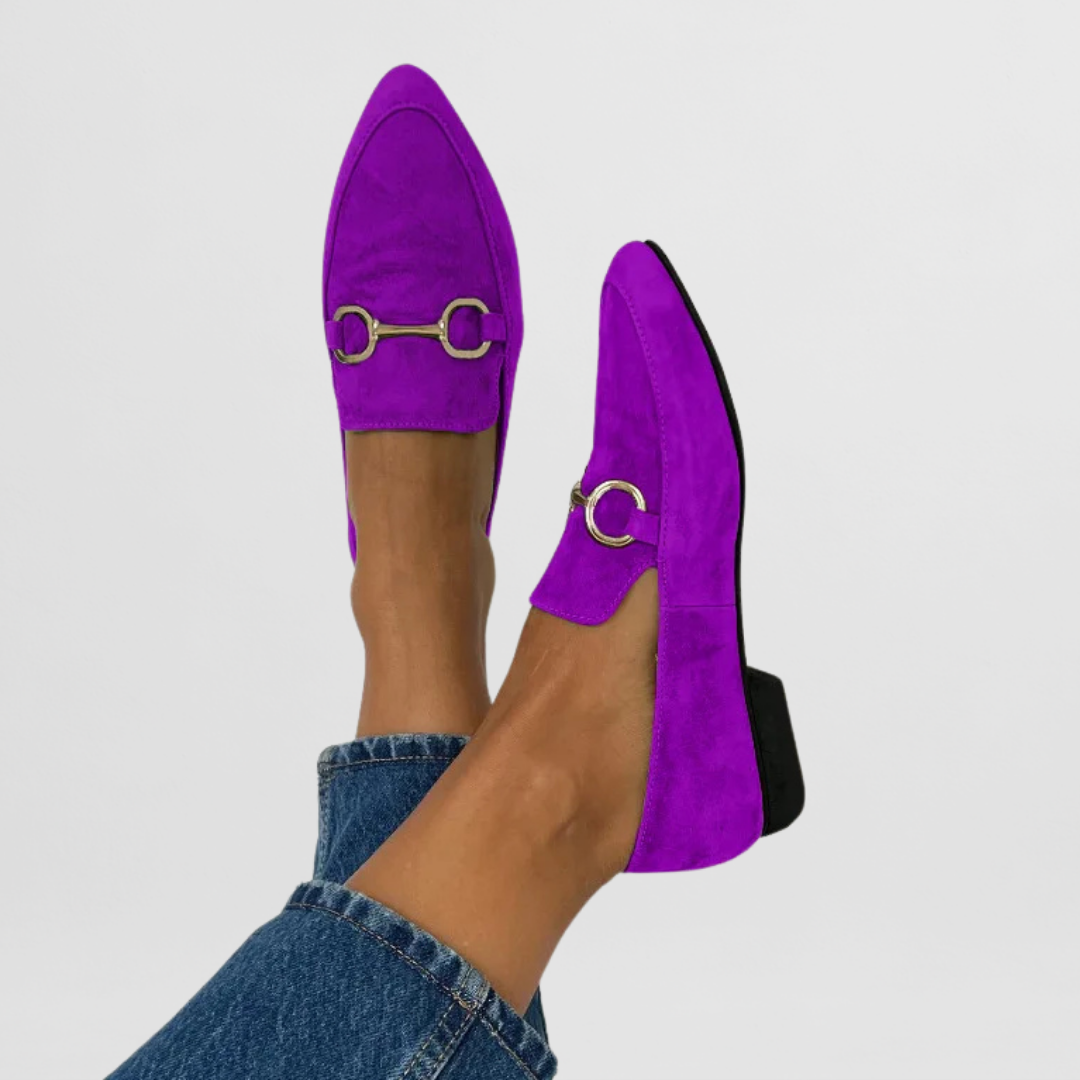Mireille | Loafers met gesp