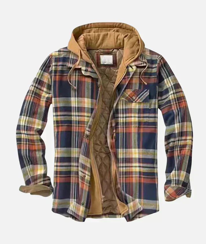 Varel | Patchwork blazer met ruitpatroon