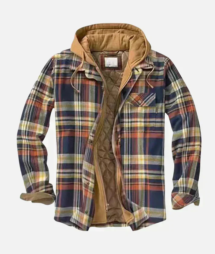 Varel | Patchwork blazer met ruitpatroon