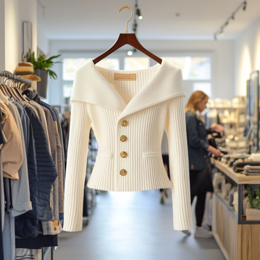 L'Else™ — Luxe Gebreid Vest