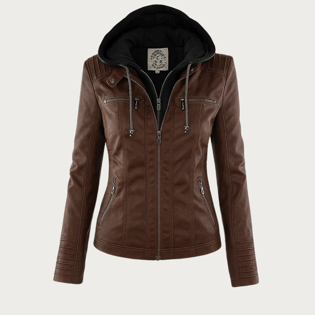 Aveline | Robuust en Elegant Leren Jack