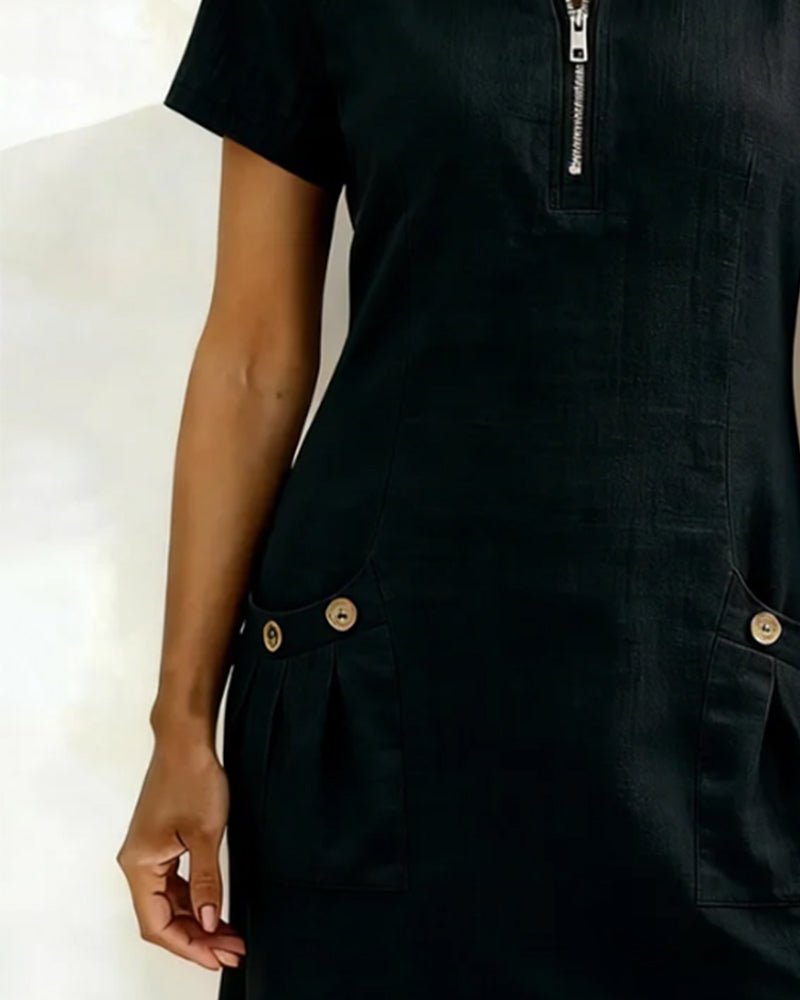 Lina™ Jurk – Tijdloze elegantie voor elke dag