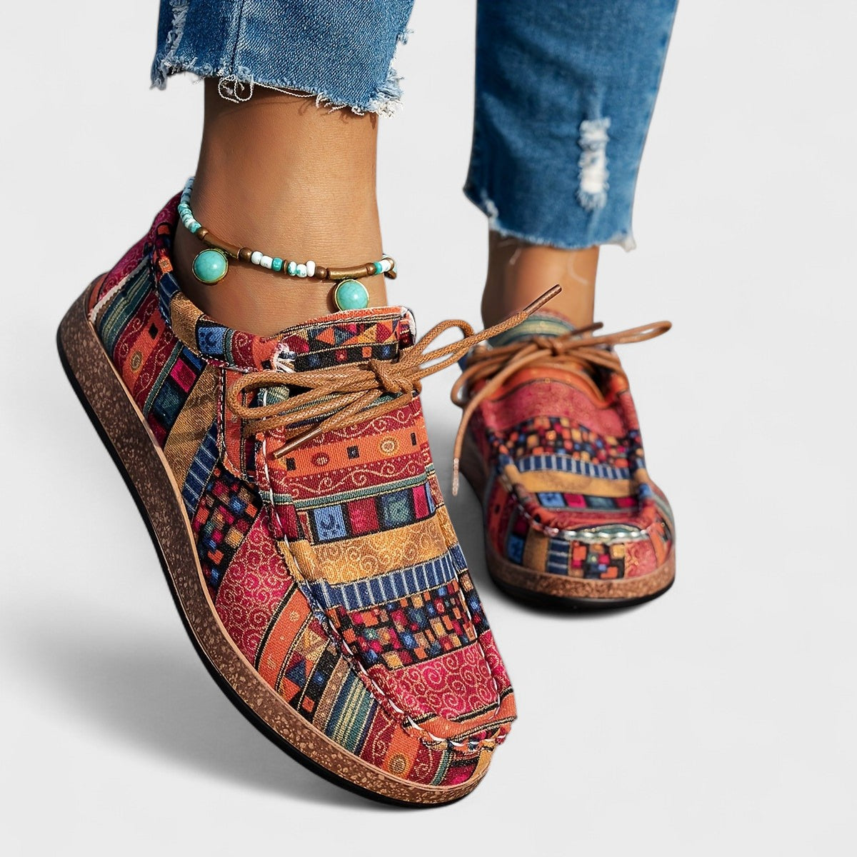 Lunessa | Kleurrijke Comfort Sneakers