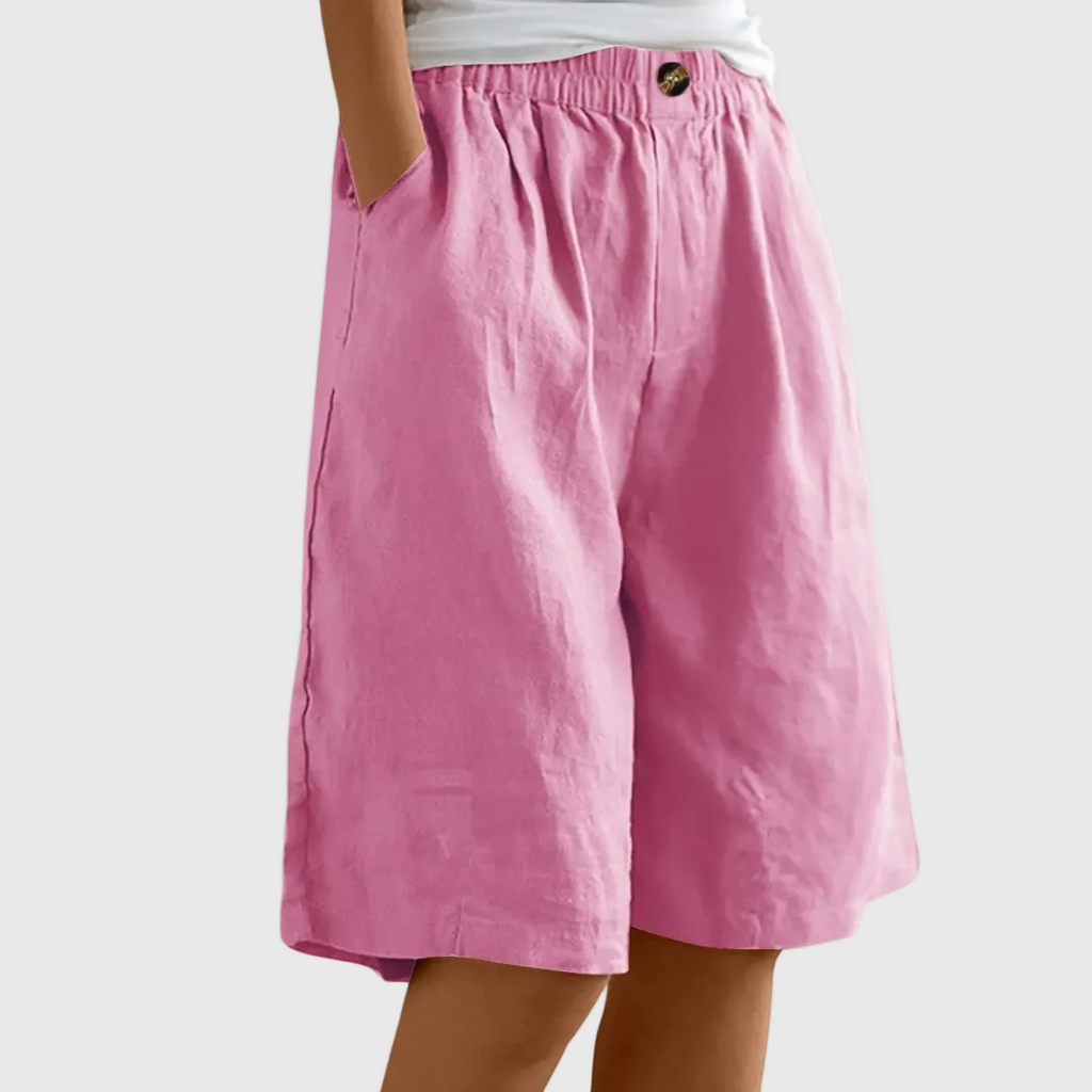 Anne | Ruime, Comfortabele Shorts met Elastische Taille