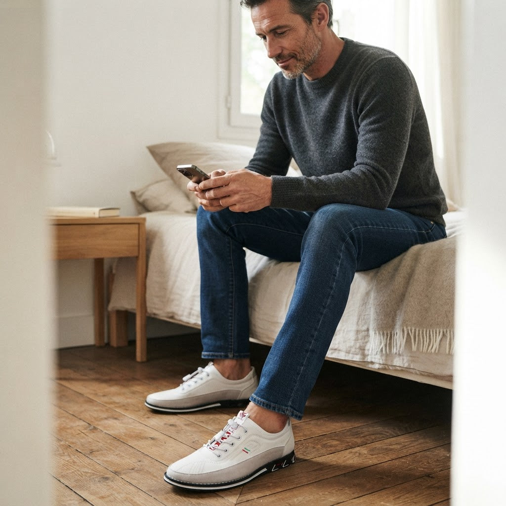 Arthur | Heren Sneakers met Snelle Veters