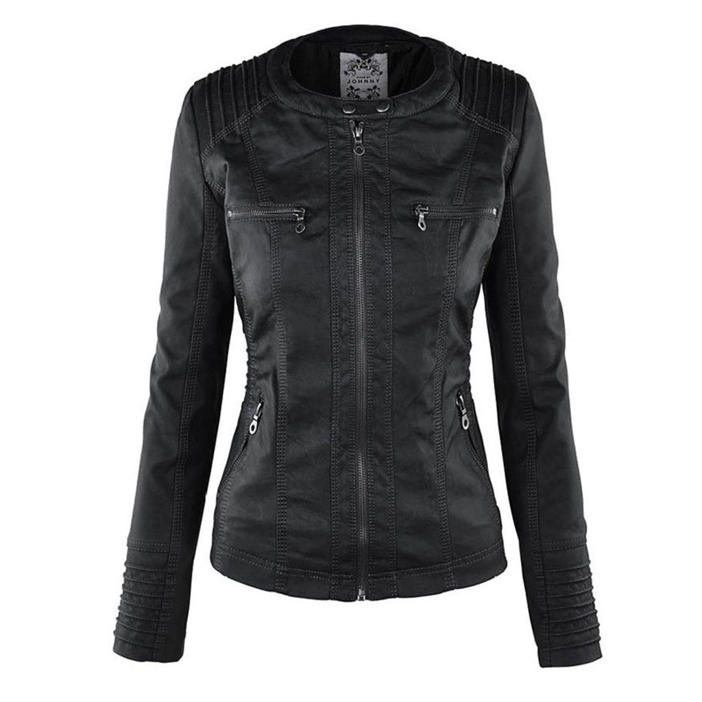 Aveline | Robuust en Elegant Leren Jack