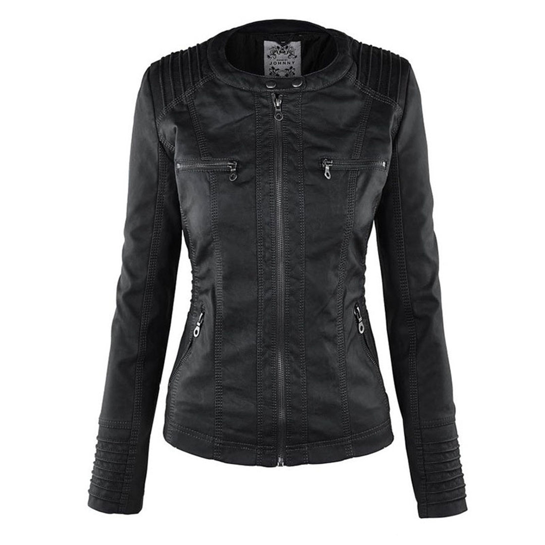 Aveline | Robuust en Elegant Leren Jack