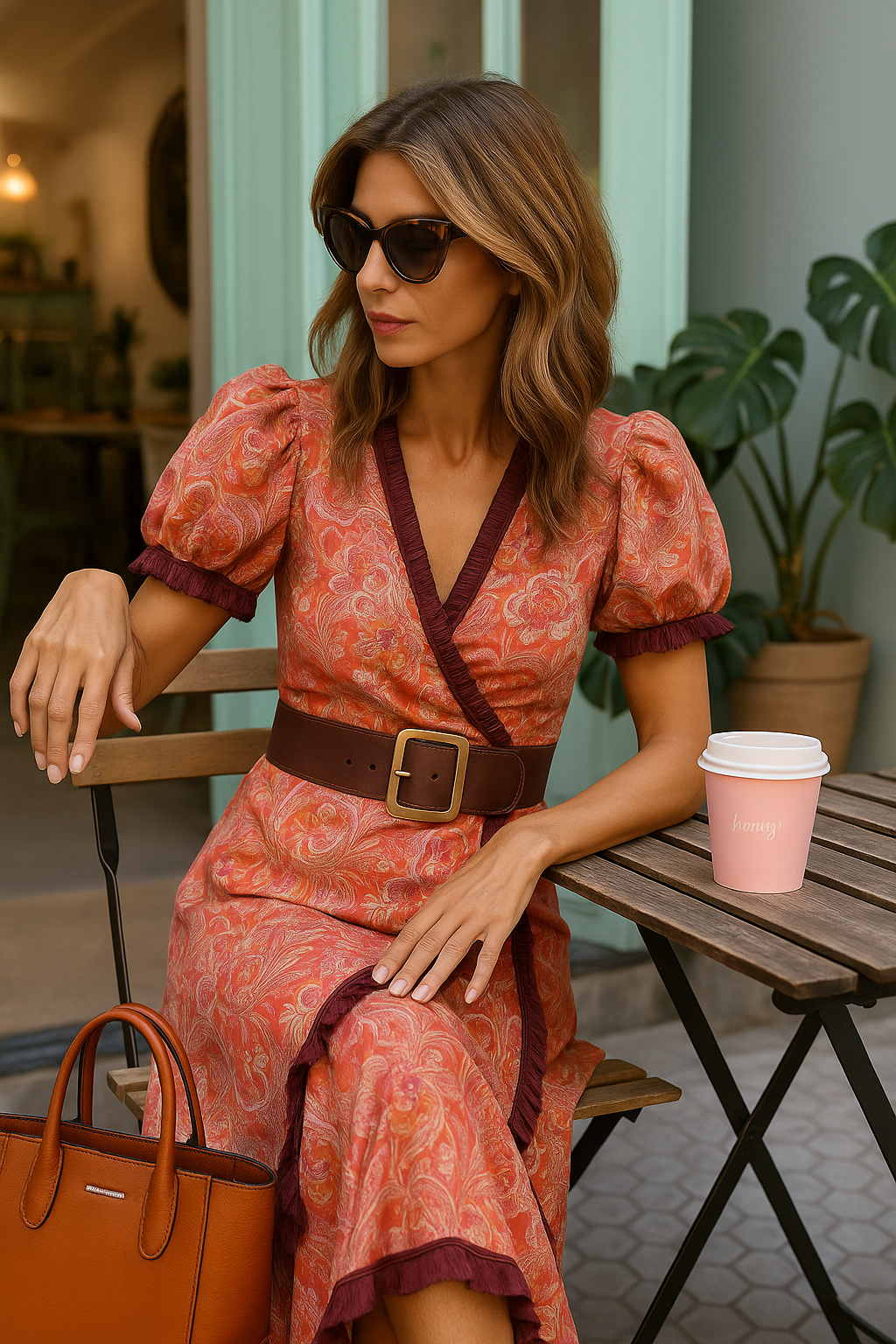 Aurora™ — Elegante Maxi-jurk in Zachtroze