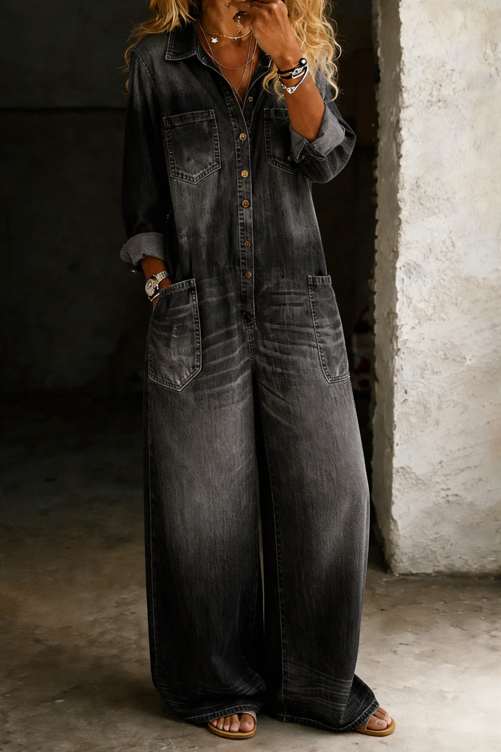 Lena | Comfortabele casual salopet