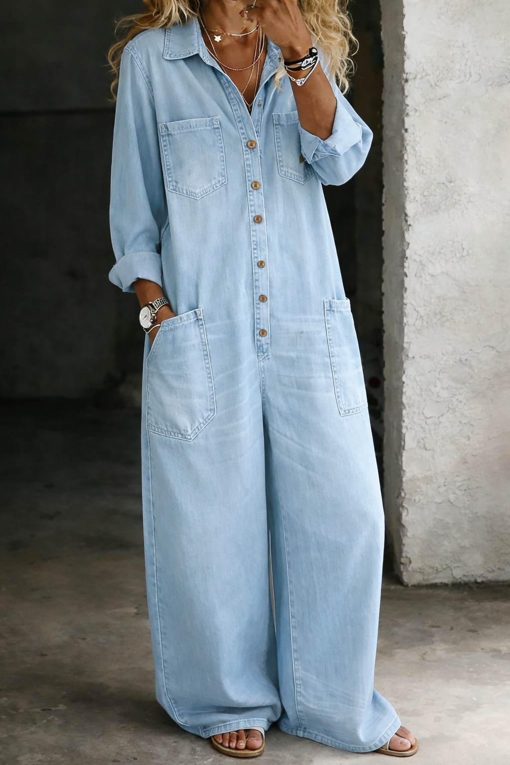 Lena | Comfortabele casual salopet