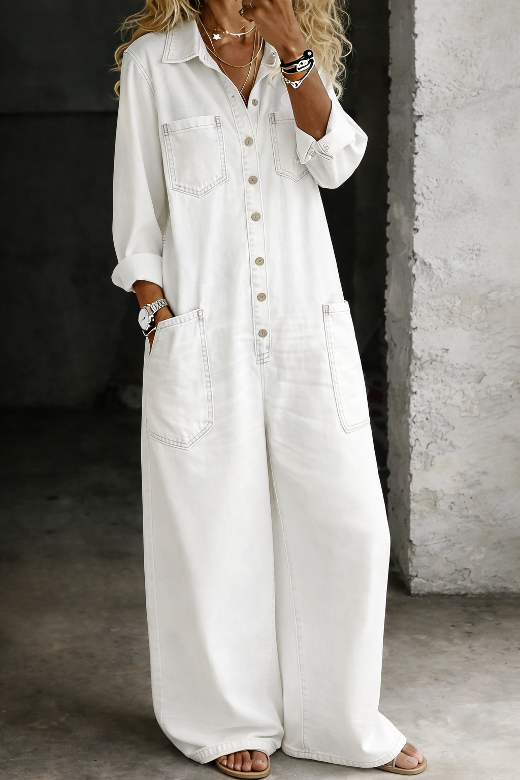 Lena | Comfortabele casual salopet
