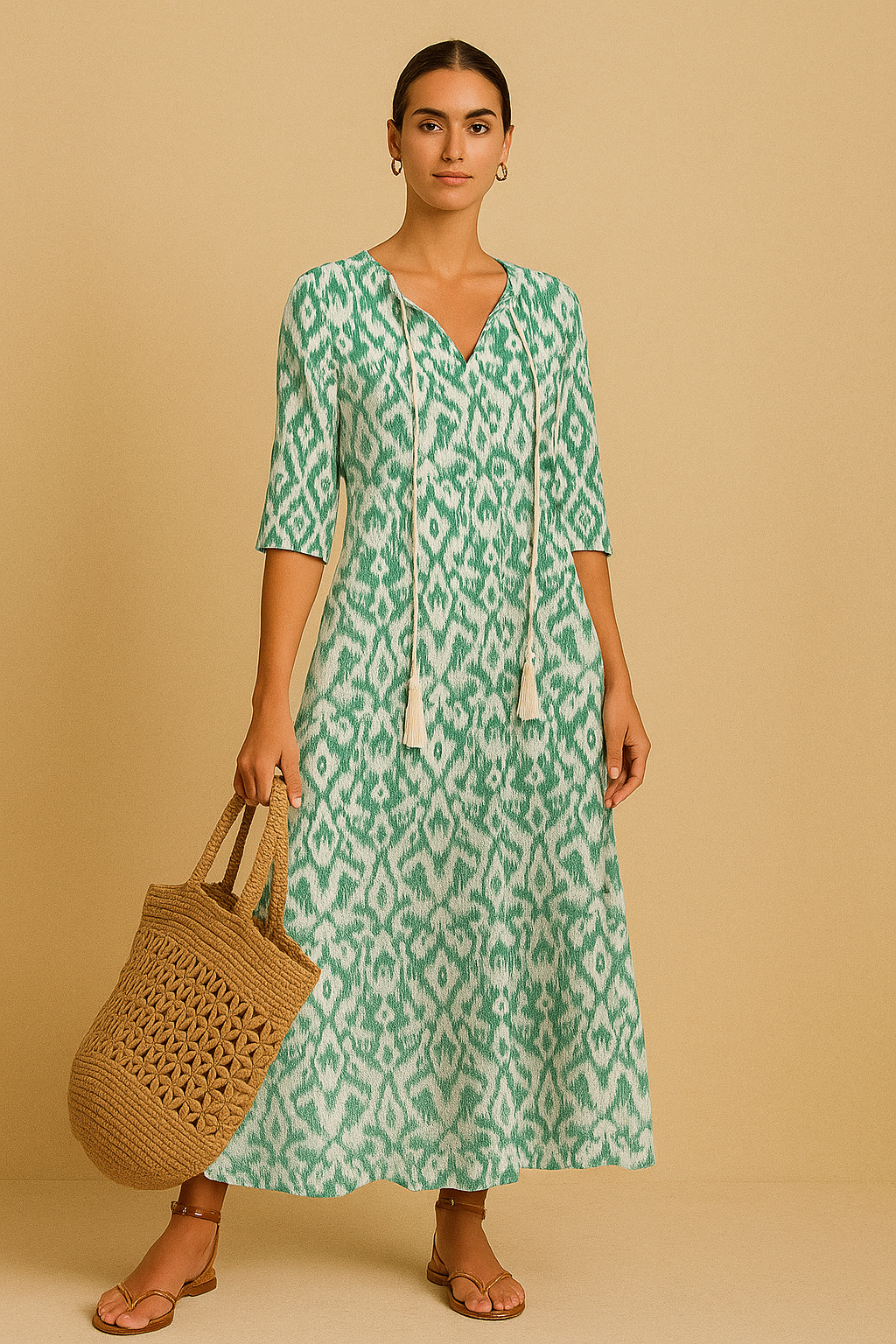 Sophia™ — Boho Vintage Zomerjurk