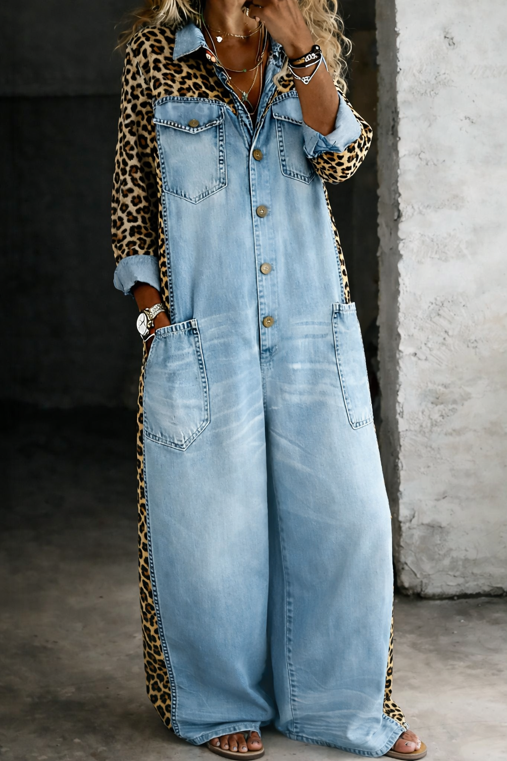 Amanda | Jumpsuit in denim