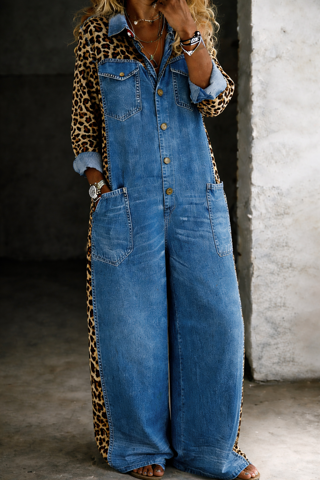 Amanda | Jumpsuit in denim