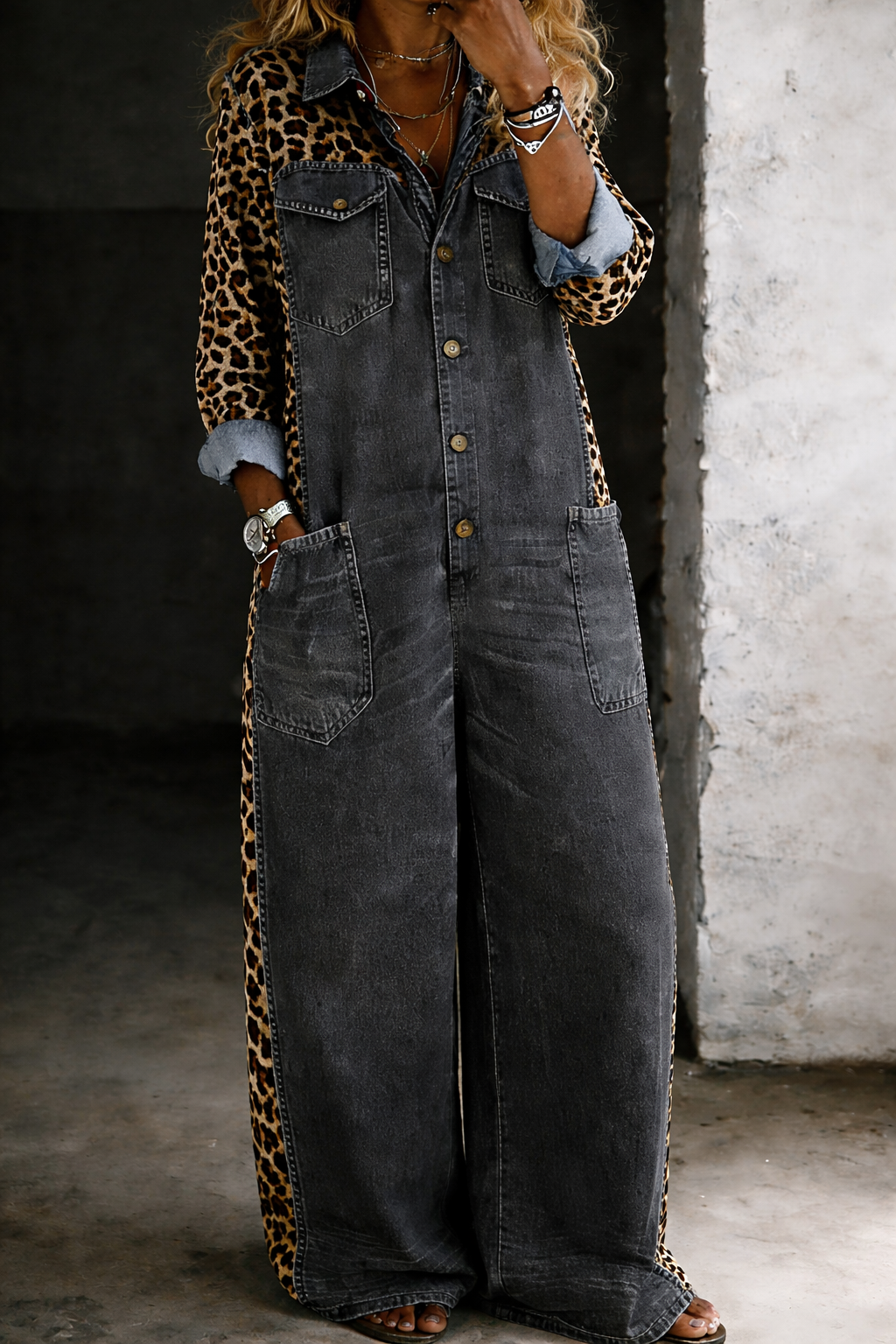 Amanda | Jumpsuit in denim